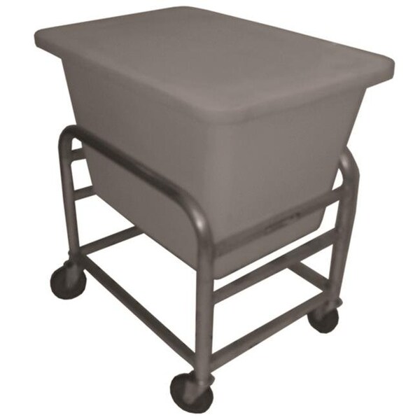 Prairie View Industries Prairie View LUGCT1BK8-NBT 8 Bushel Bulk Movers Aluminum Cart & Tub; 36 x 24.25 x 36.25 in. LUGCT1BK8-NBT - main